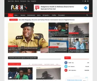 Flashugnews.com(Flash Uganda Media) Screenshot