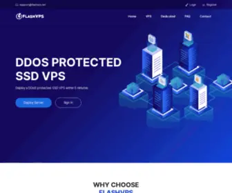 FlashvPS.net(DDoS Protected SSD VPS) Screenshot