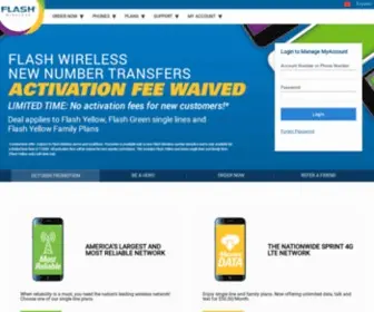 Flashwireless.com(Tsp) Screenshot