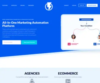 Flashy-Mail.com(Marketing Automation & Email Marketing Platform) Screenshot