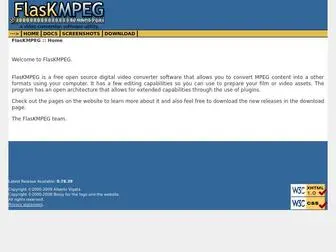 Flaskmpeg.net(FlasKMPEG) Screenshot