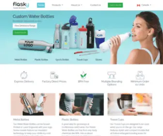 Flasky.ca(Custom Water Bottles) Screenshot