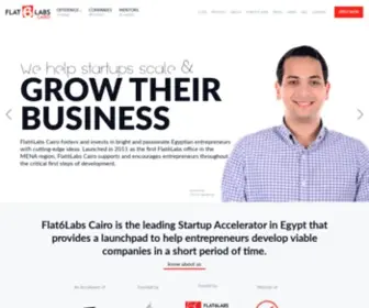 Flat6Labscairo.com(Flat6Labs Cairo) Screenshot