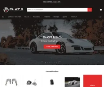 Flat6Motorsports.com(Flat 6 Motorsports) Screenshot