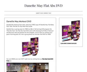 FlatabsfastDVD.us(Danette May Flat Abs DVD) Screenshot