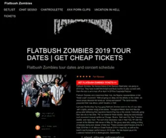 FlatbushZombiestour.com(FlatbushZombiestour) Screenshot