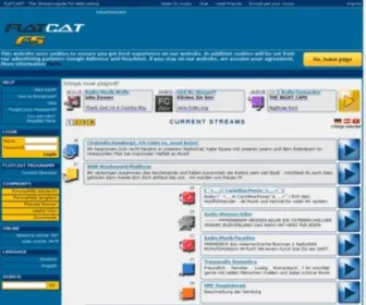 Flatcast.net(Privacy Policy) Screenshot