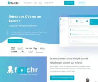 Flatchr.io(Logiciel de recrutement et de gestion des candidatures) Screenshot
