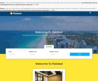 Flatdeals.in(Real Estate Agency) Screenshot