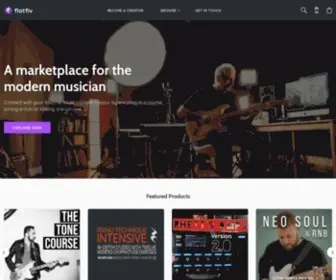 Flatfiv.co(Music education) Screenshot
