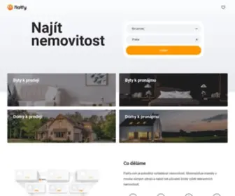 Flatfy.cz(Nemovitost, bytu, domu) Screenshot