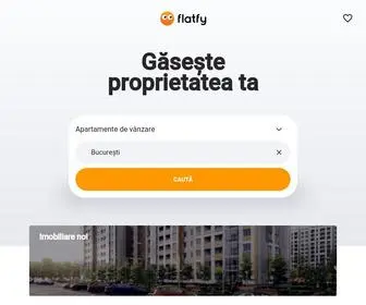 Flatfy.ro(Imobiliare, apartamente, case) Screenshot