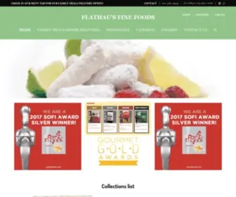 Flathausfinefoods.com(Flathau's Fine Foods) Screenshot