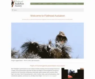 Flatheadaudubon.org(Flathead Audubon Society) Screenshot