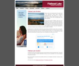 Flatheadlake.com(Flathead Lake) Screenshot