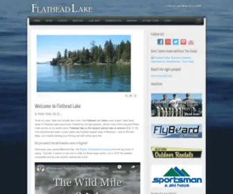 Flatheadlake.us(Flathead Lake) Screenshot