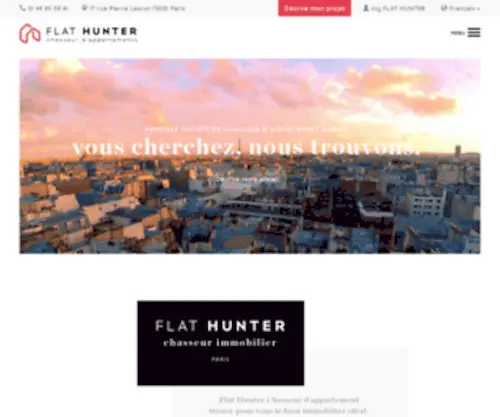 Flathunter.fr(Chasseur immobilier Paris) Screenshot