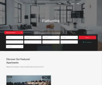 Flathunting.com(Homepage) Screenshot