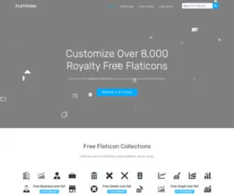 Flaticons.net(Royalty Free Flaticons) Screenshot
