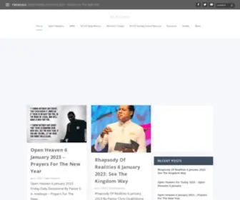 Flatimes.com(Open Heavens and Open Heaven For Today 2024) Screenshot