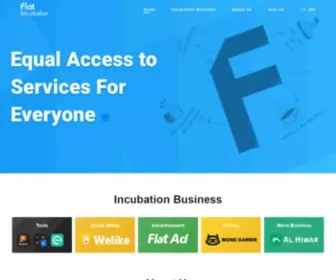 Flatincbr.com(Flat Incubator) Screenshot
