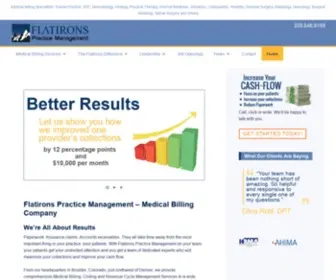 Flatironspm.com(Flatirons Practice Management) Screenshot