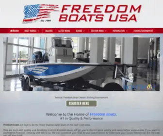 Flatlanderboats.com(Flatlander Boats Shallow Water Fishing Boats) Screenshot