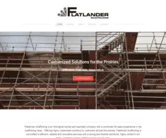 Flatlanderscaffolding.ca(Flatlanderscaffolding) Screenshot