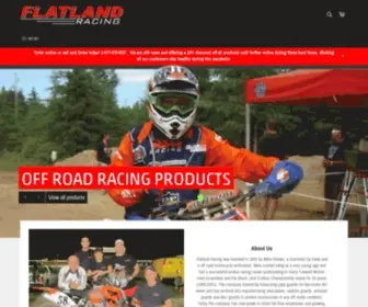 Flatlandracing.com(Flatland Racing Top Quality off road products) Screenshot