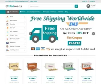 Flatmeds.com(Buy Generic Viagra Online at Flatmeds which) Screenshot