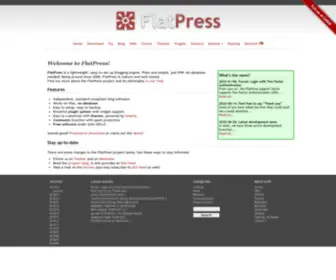 Flatpress.org(Flatpress) Screenshot