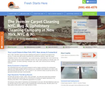 Flatratecarpet.com(Carpet Cleaning NYC) Screenshot
