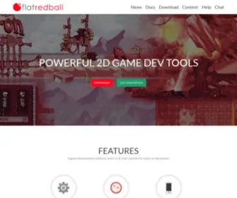 Flatredball.com(2D Game Engine) Screenshot