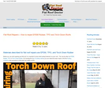 Flatroofdoc.com(Flat Roof Repair) Screenshot