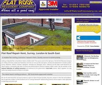 Flatroofrecovery.co.uk(Flat Roof Repair) Screenshot