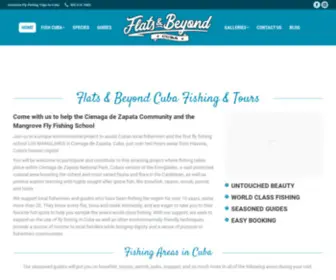 Flatsandbeyond.com(Flats Fishing Cuba Tours & Guides) Screenshot