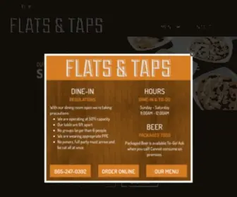 Flatsandtaps.com(Flats & Taps) Screenshot