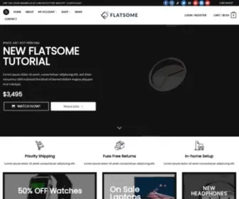 Flatsometutorial.com(Front Page) Screenshot