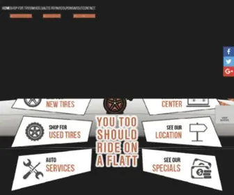 Flattdm.com(Auto Repair & Service) Screenshot