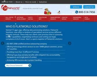 Flatworldsolutions.com(Flatworld Solutions) Screenshot