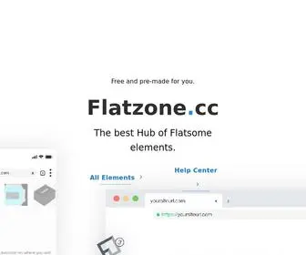 Flatzone.cc(The library of premade templates for Flatsome Theme users) Screenshot