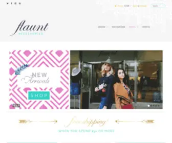 Flauntaccessories.com(Flaunt Accessories) Screenshot