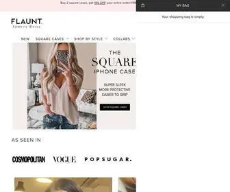 Flauntcases.com(FLAUNT®) Screenshot
