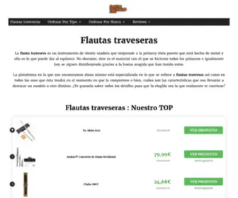 Flautastraveseras.org(Venta de flautas traveseras baratas) Screenshot