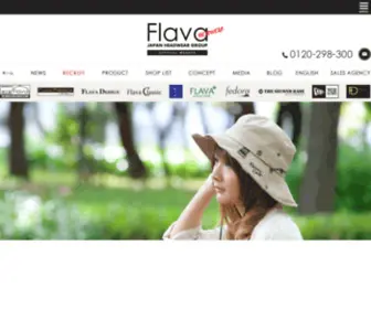 Flavahat.co.jp(帽子屋flava) Screenshot
