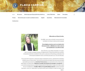 Flaviacarrion.com.ar(Flavia Carrion index) Screenshot