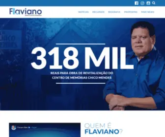 Flavianomelo.com.br(Dep) Screenshot