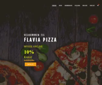 Flaviapizza.dk(Flavia Pizza) Screenshot