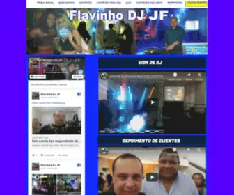 Flavinhodjjf.net(Flavinho DJ JF) Screenshot