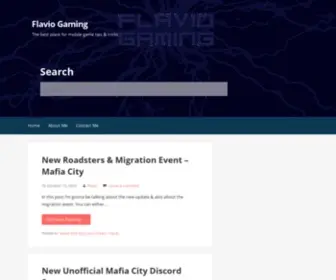 Flaviogaming.com(The best place for mobile game tips & tricks) Screenshot